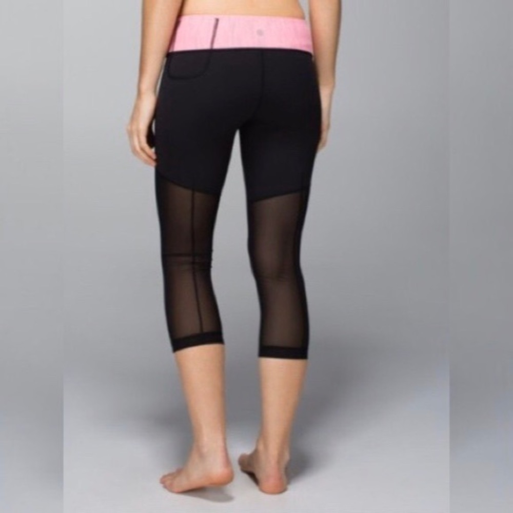 Lululemon Mesh Back Crop